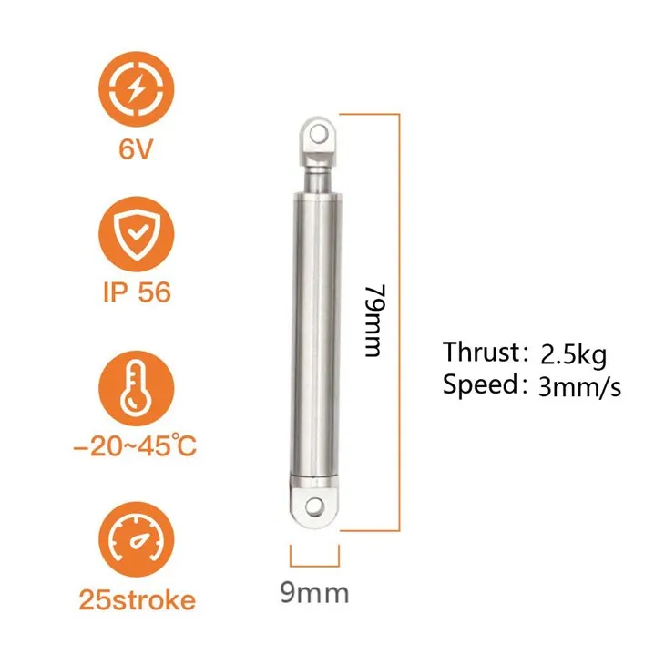6 Volt Linear Actuator With Remoteactuators